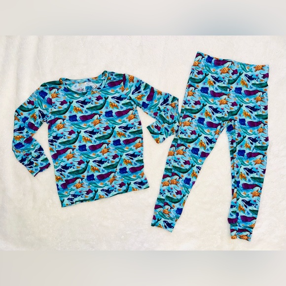 Ollee and Belle Bamboo Pj Set - Picture 2 of 4